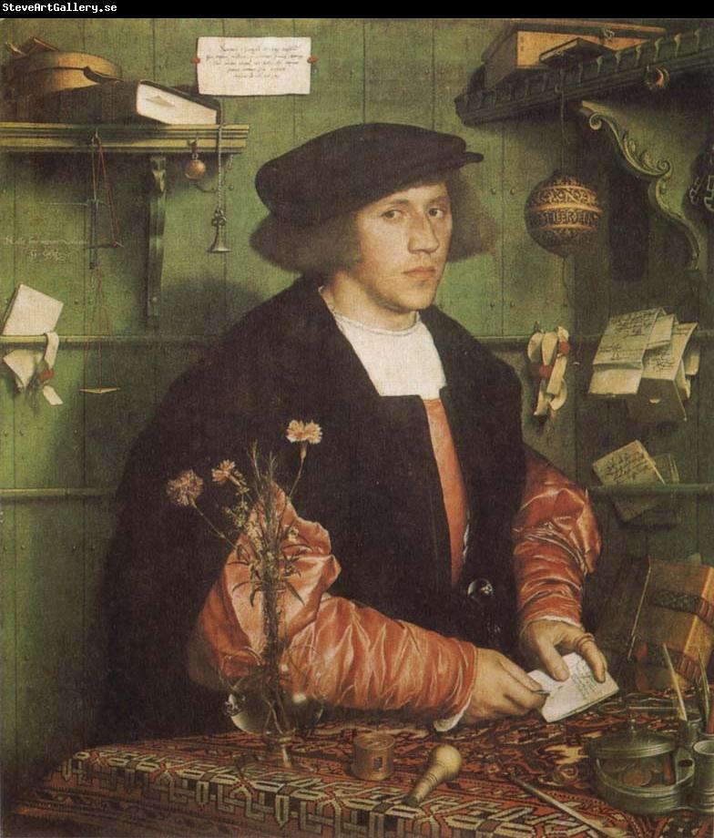 Hans holbein the younger Portrait of the Merchant Georg Gisze